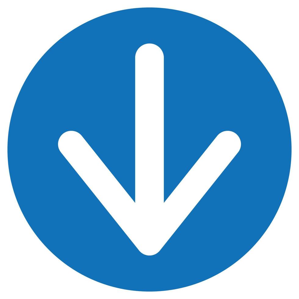 Arrow Flat Icon vector