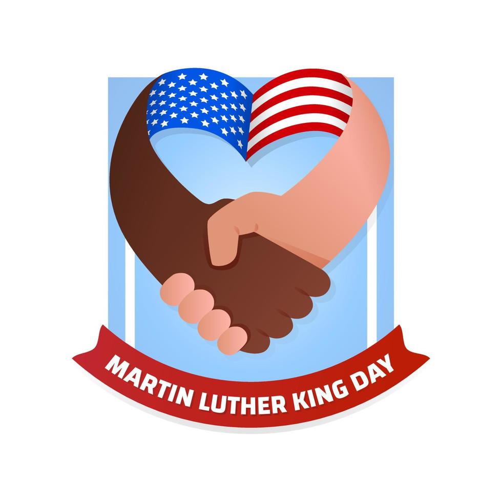 Martin Luther King Day Design vector