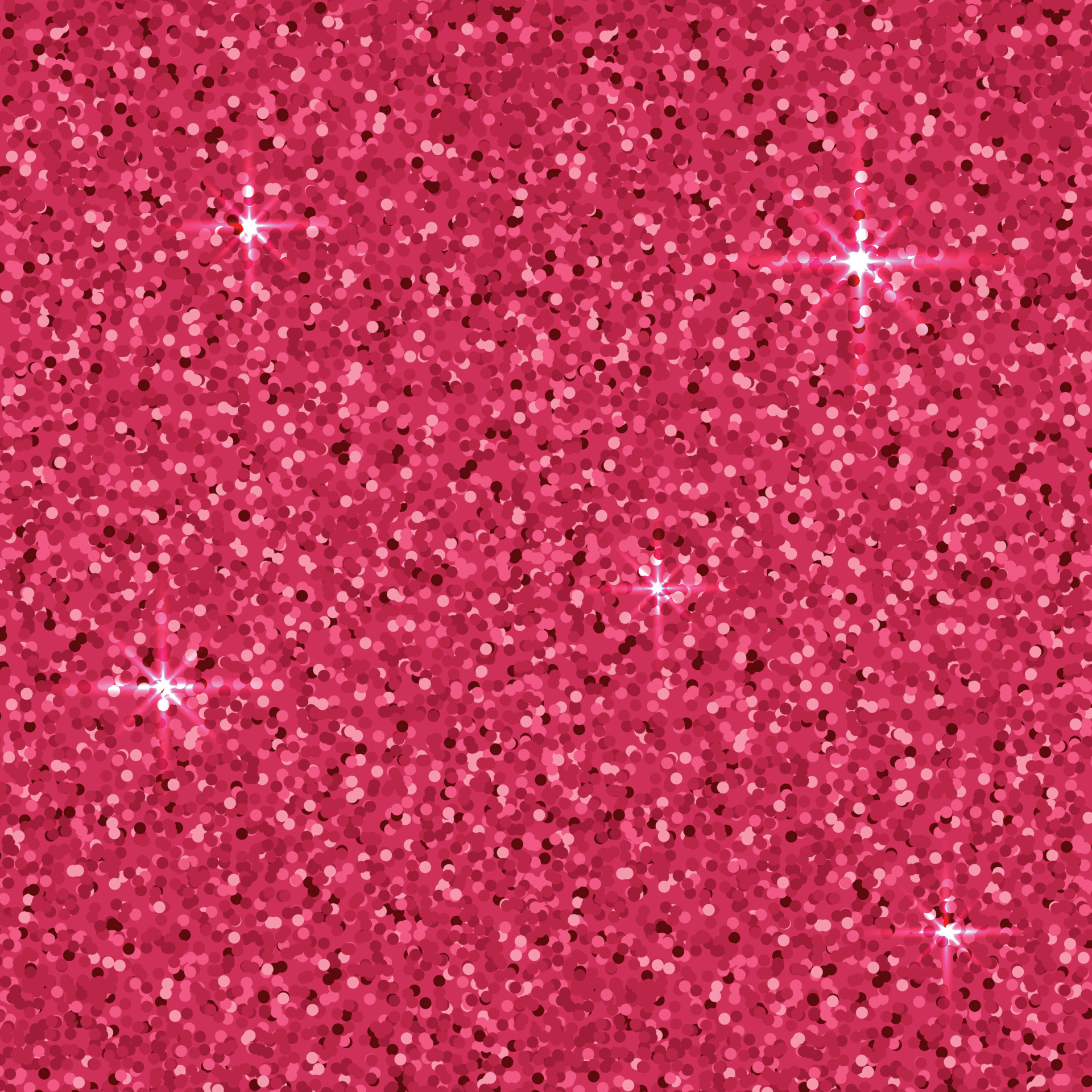 Glitter background. Pantone 2023 Viva Magenta color. Square backdrop