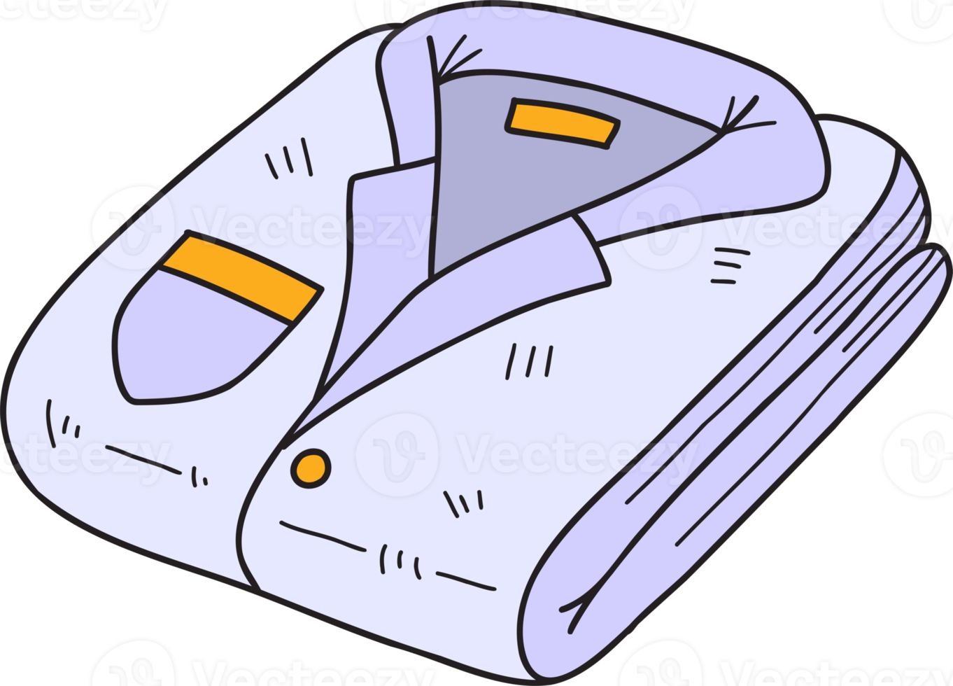 Hand Drawn Folded Shirt Illustration 15280210 PNG hand-drawn-folded-shirt-illustration-15280210-png