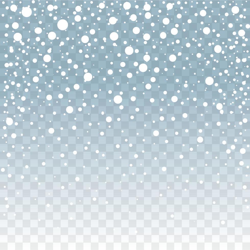 Winter falling snow background. Design element. Winter falling snow background. vector