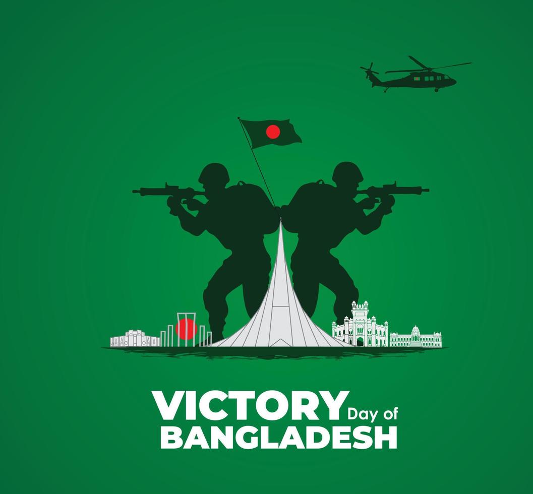 día de la independencia de bangladesh. 26 de marzo. plantilla para fondo, pancarta, tarjeta, póster. ilustración vectorial vector