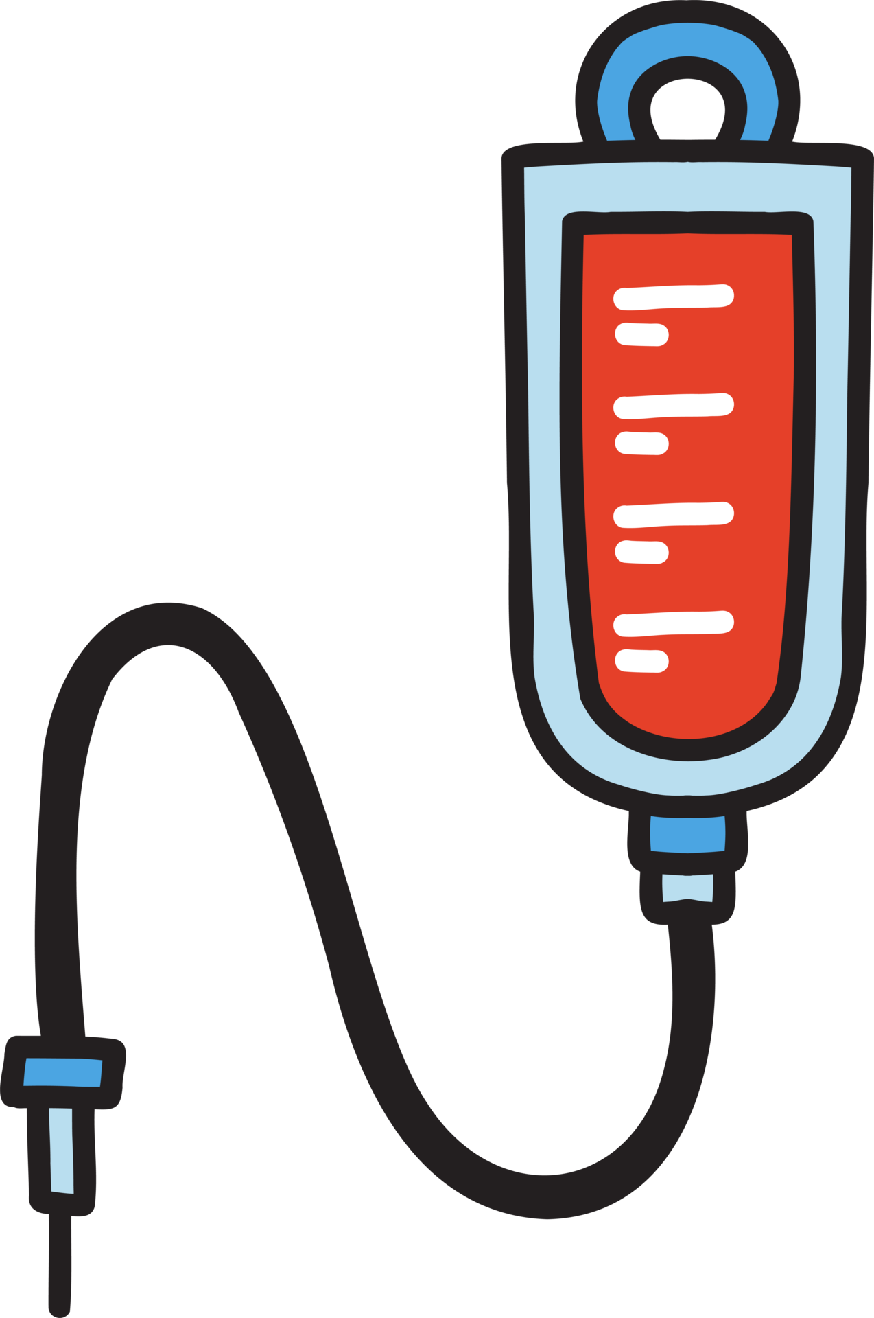 Hand Drawn Blood bag and blood donation illustration 15280577 PNG