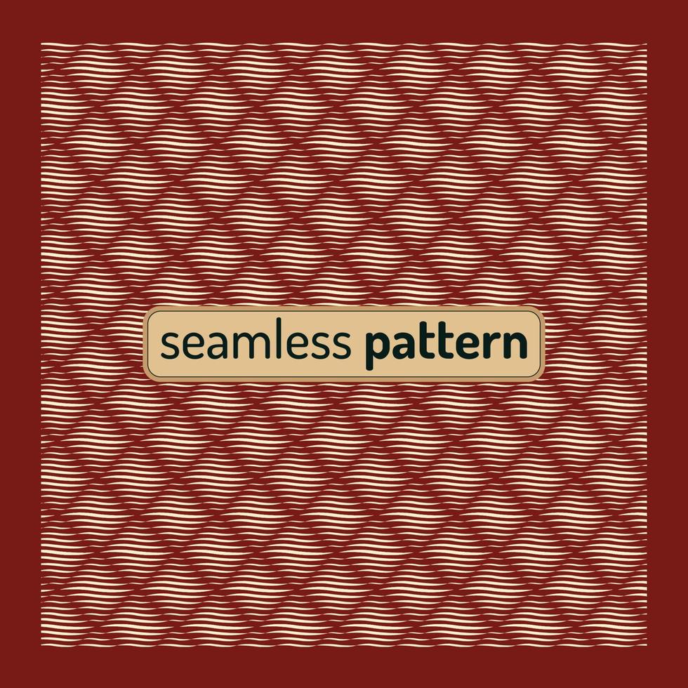seamless zigzag line curve pattern vector