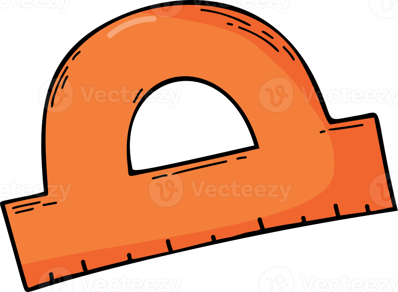 Schreibwaren. Lineal Winkelmesser png