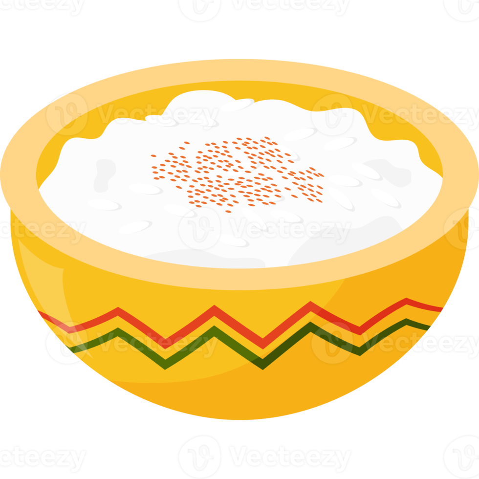 milk rice pudding png