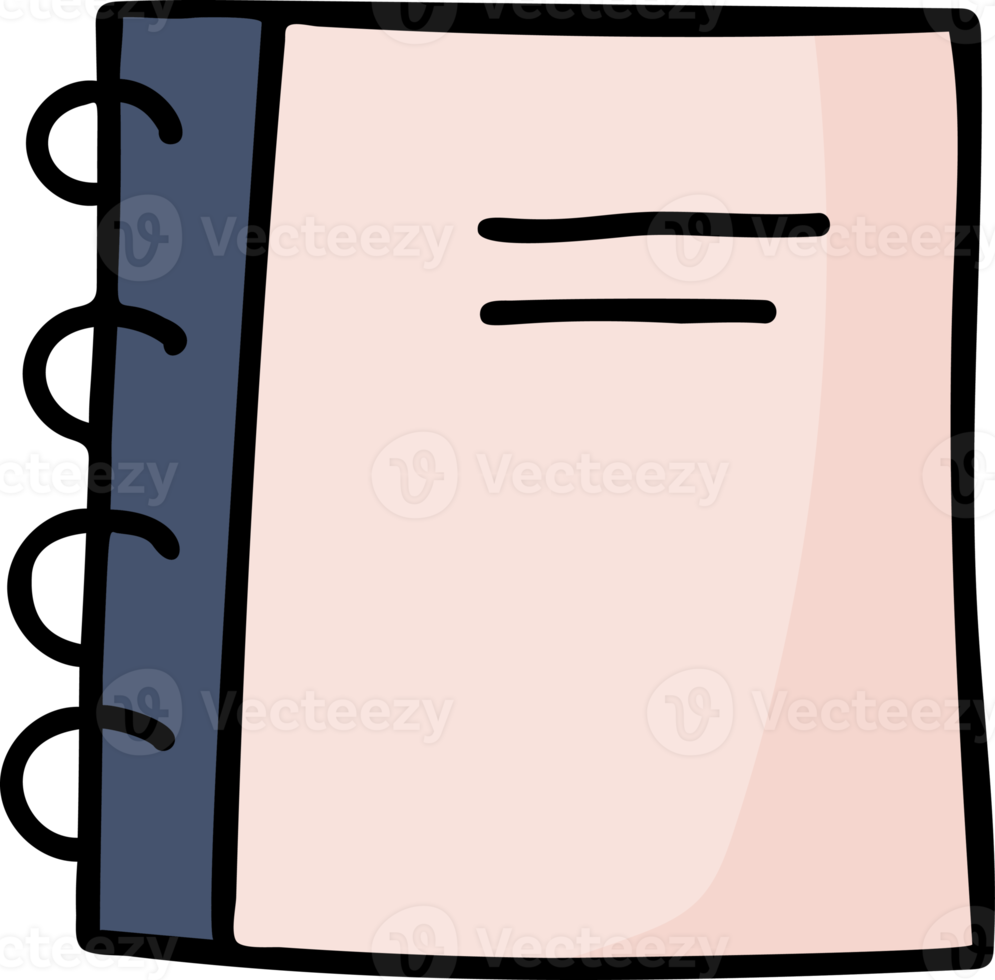 notebook. papier. tekening png