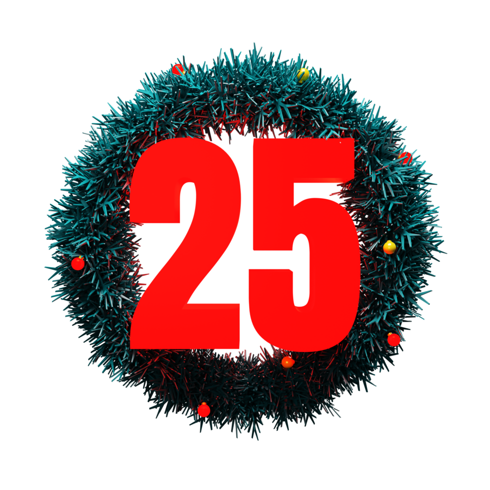 couronne de noël 25 png