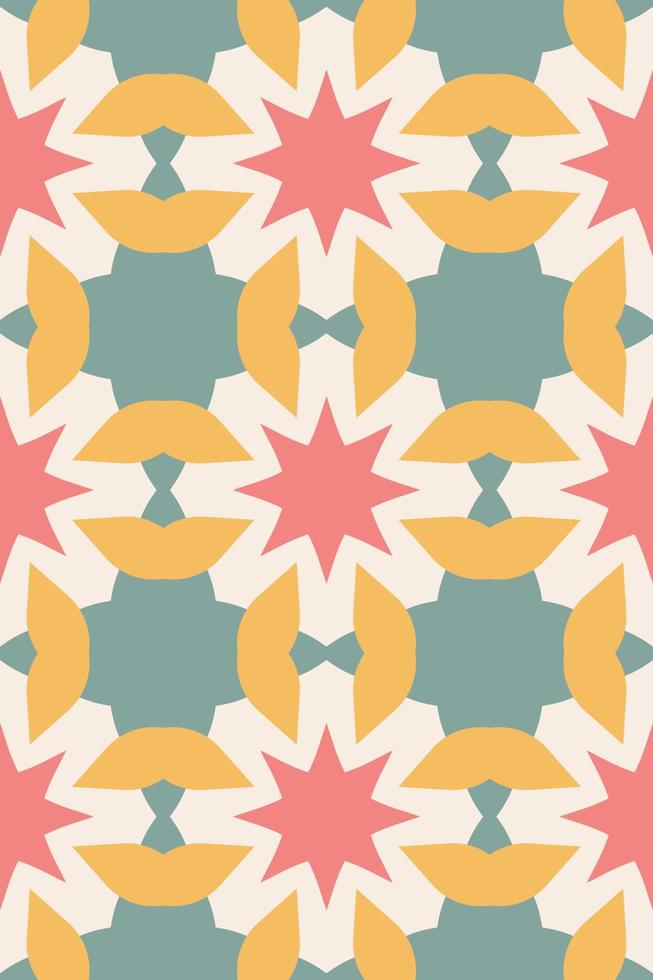 Decorative Seamless Colorful Pattern vector