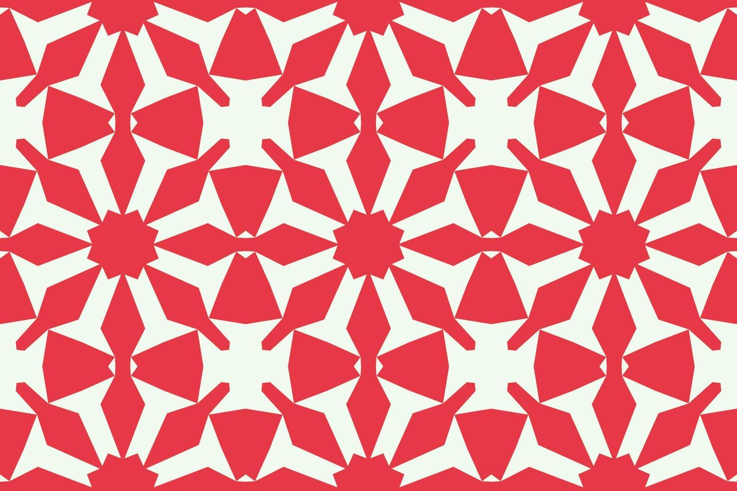 Winter Snowflake Christmas Seamless Pattern vector