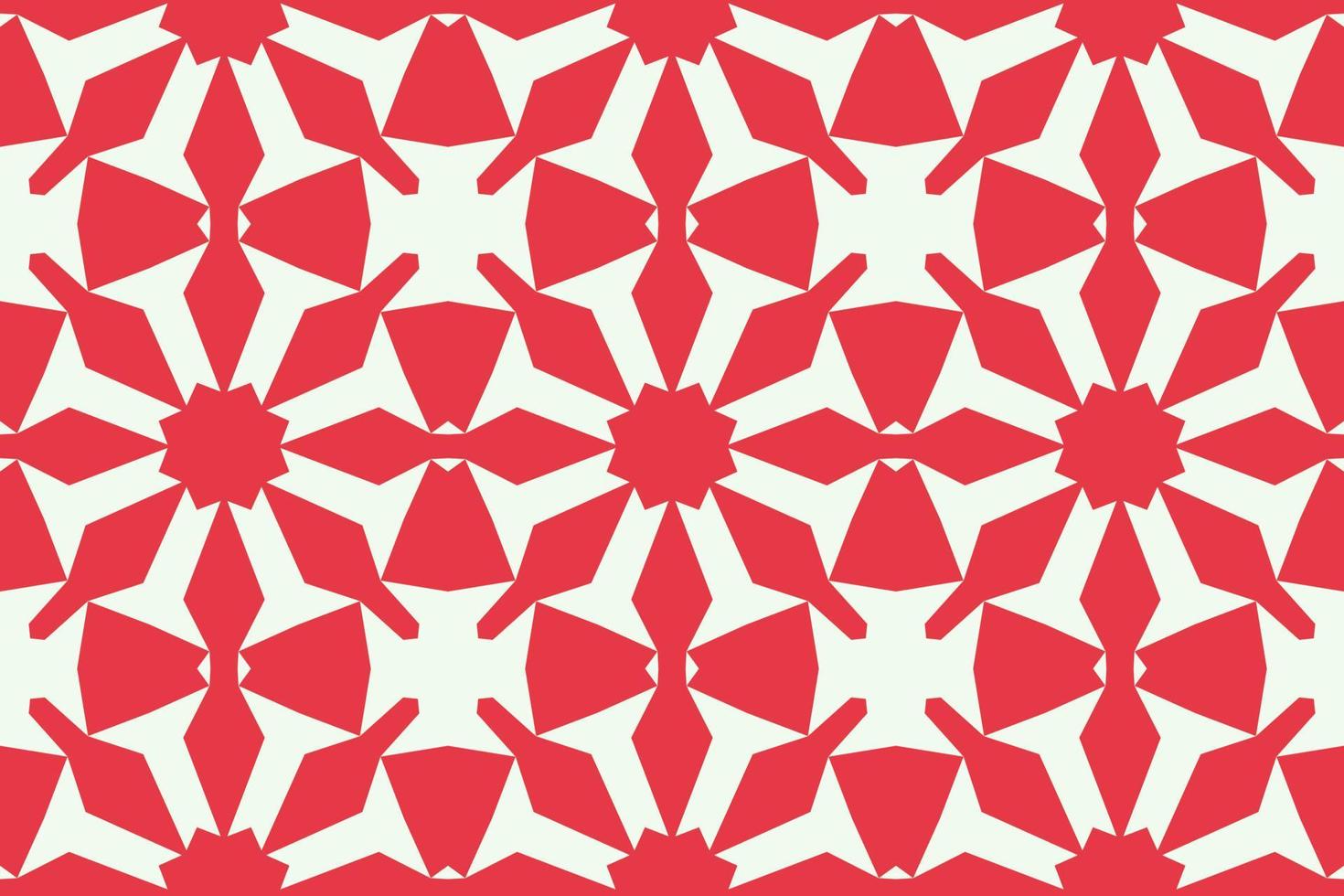 Winter Snowflake Christmas Seamless Pattern vector