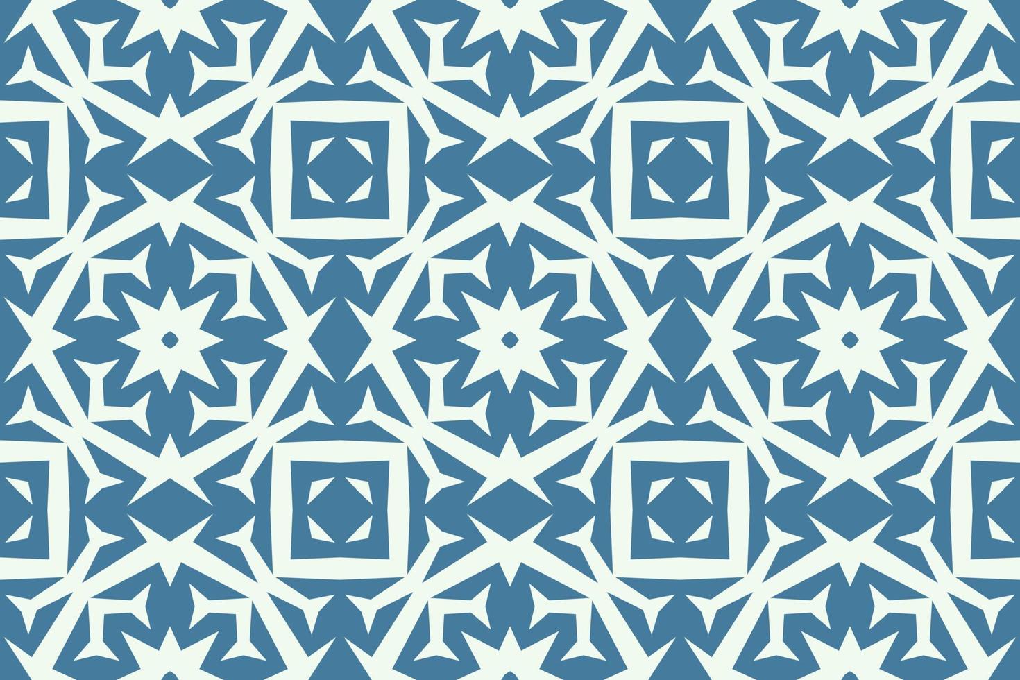 Winter Snowflake Christmas Seamless Pattern vector