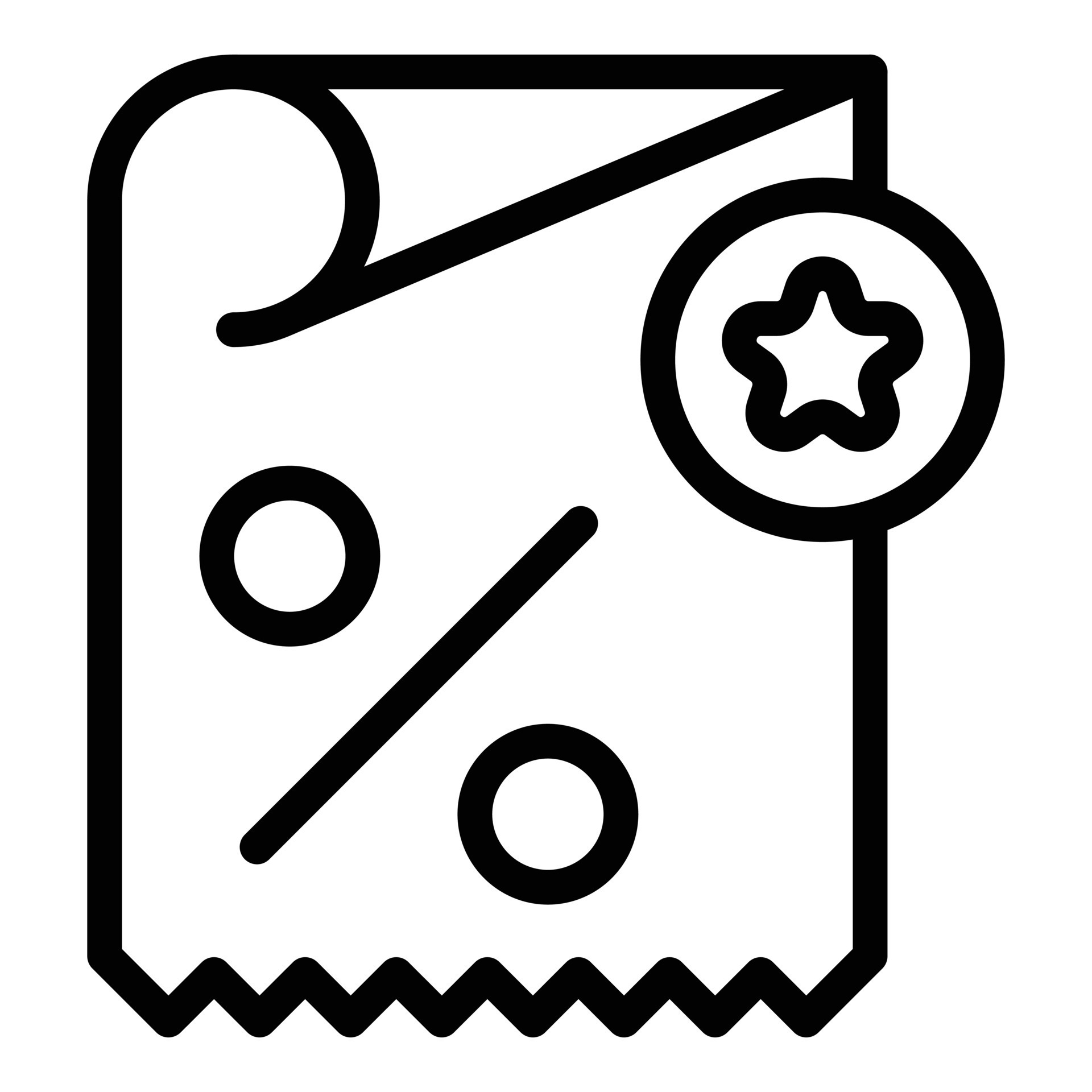 Bonus percent promo icon outline vector. Promotion code 15282138 Vector