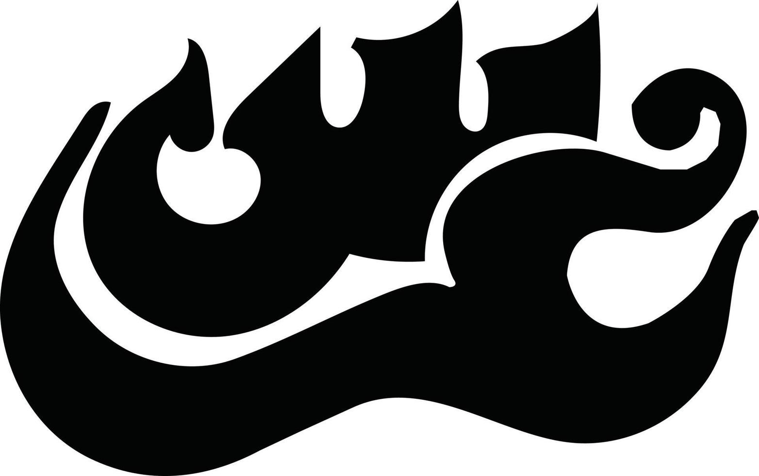 Orsh Title islamic urdu arabic calligraphy Free Vector