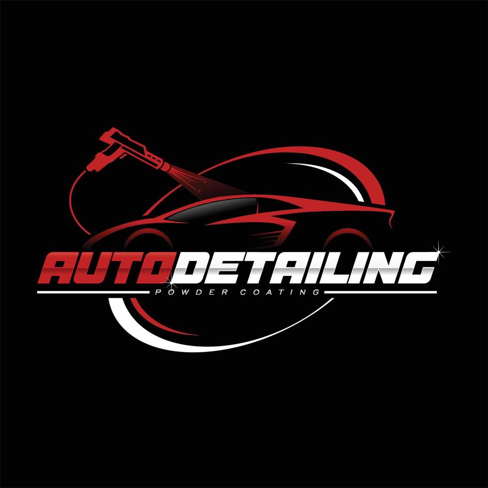 detailing car wash logo 12506373 Vector Art at Vecteezy