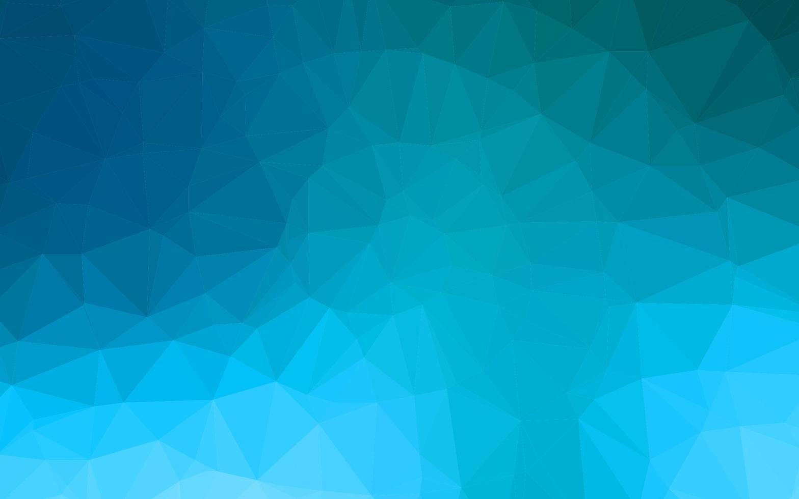 Light BLUE vector triangle mosaic cover.