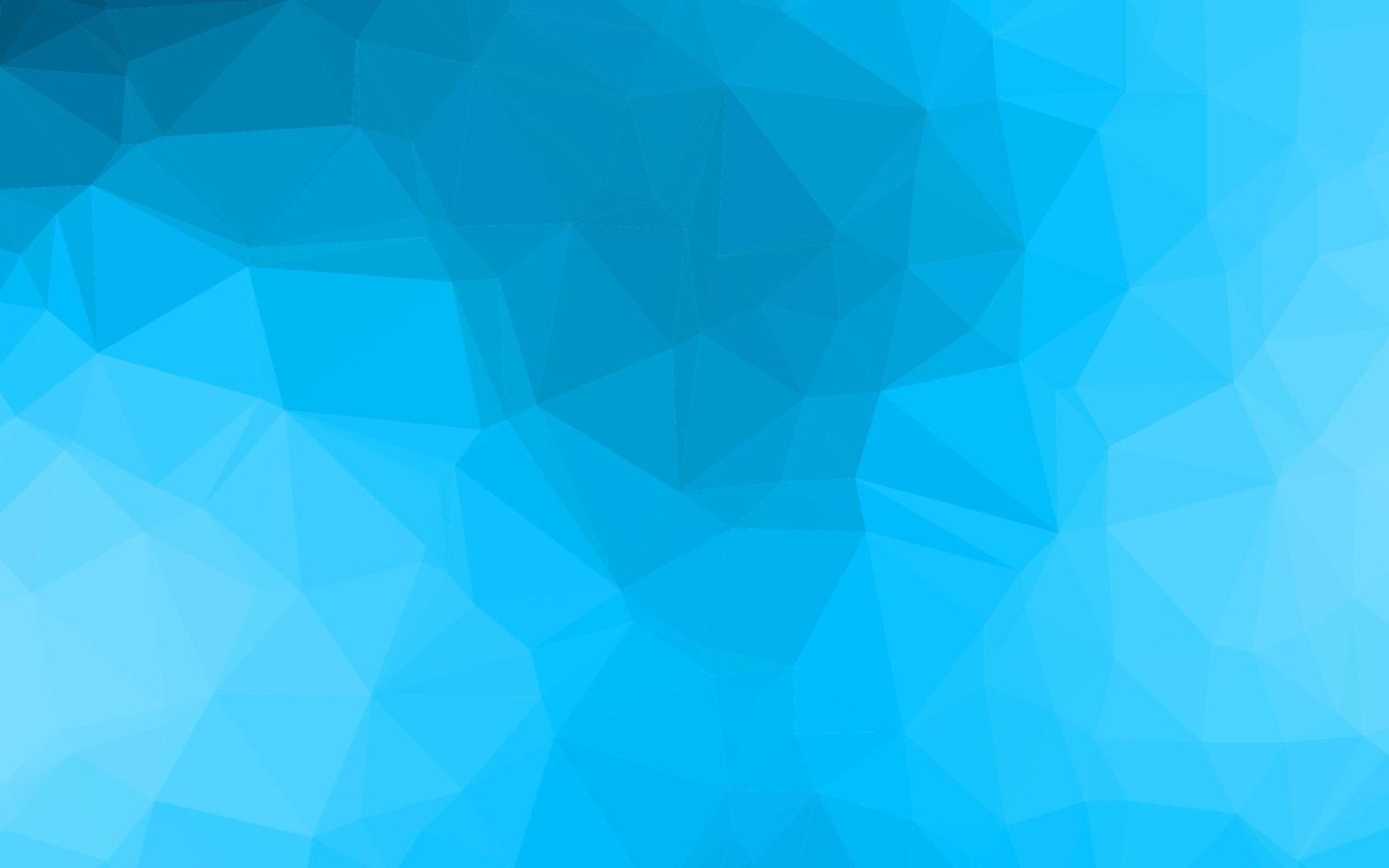 Light BLUE vector blurry triangle pattern.