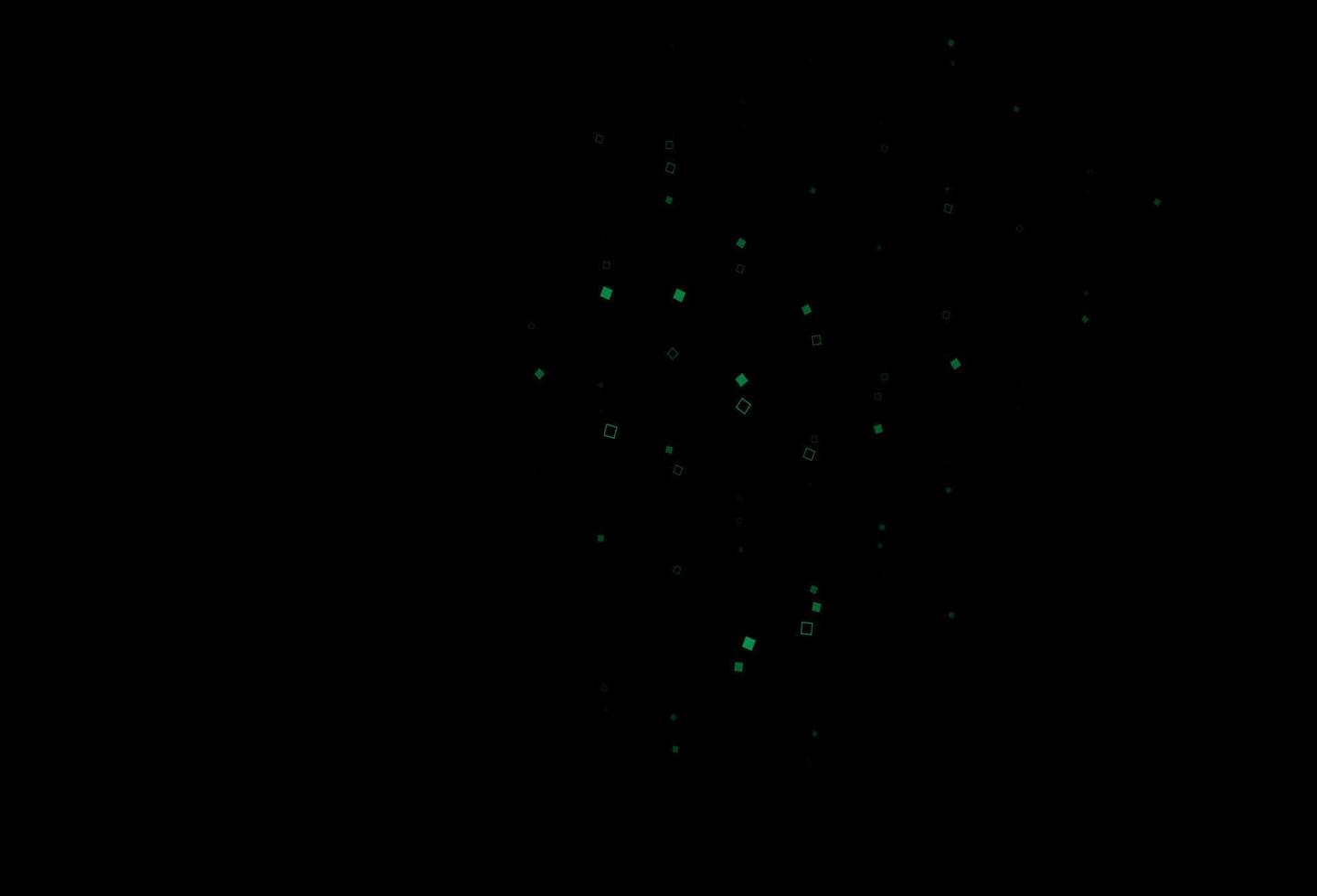 Dark Green vector backdrop with lines, rectangles. 15284238 Vector Art