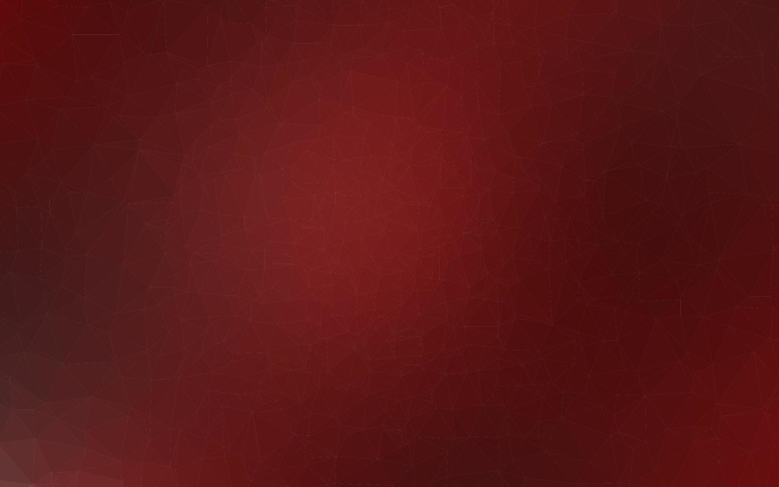 Light Red vector abstract polygonal layout.