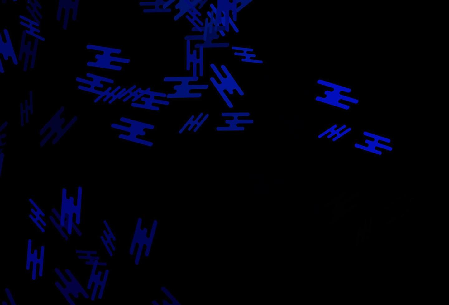 Dark BLUE vector backdrop with long lines.