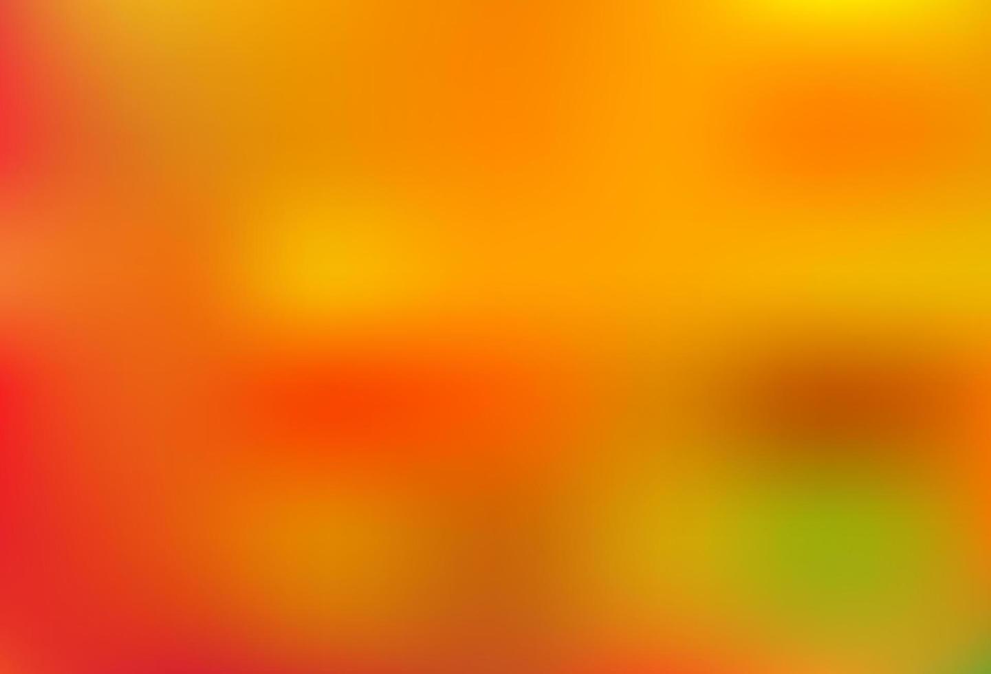 Light Yellow, Orange vector bokeh and colorful pattern.
