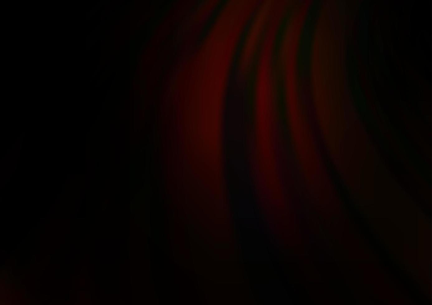 Dark Red vector bokeh and colorful pattern.