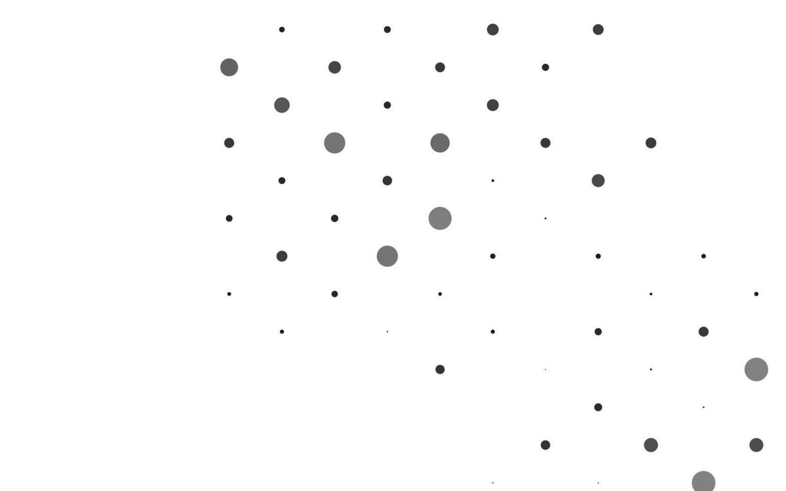 Light Silver, Gray vector backdrop with dots.