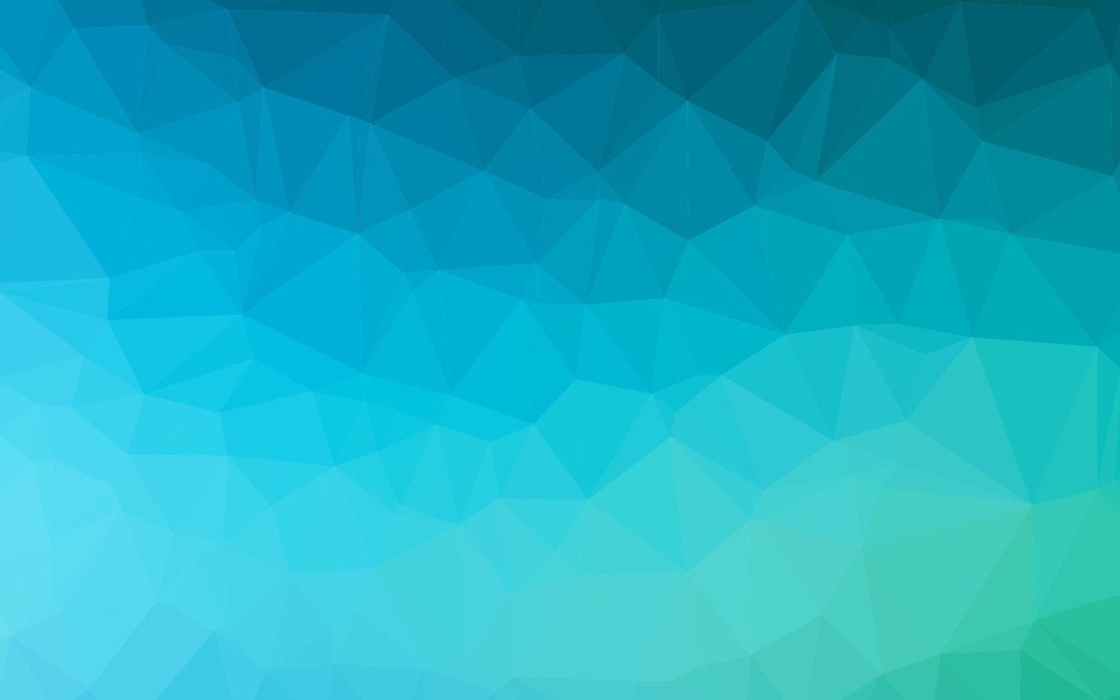 Light Blue, Green vector shining triangular template.