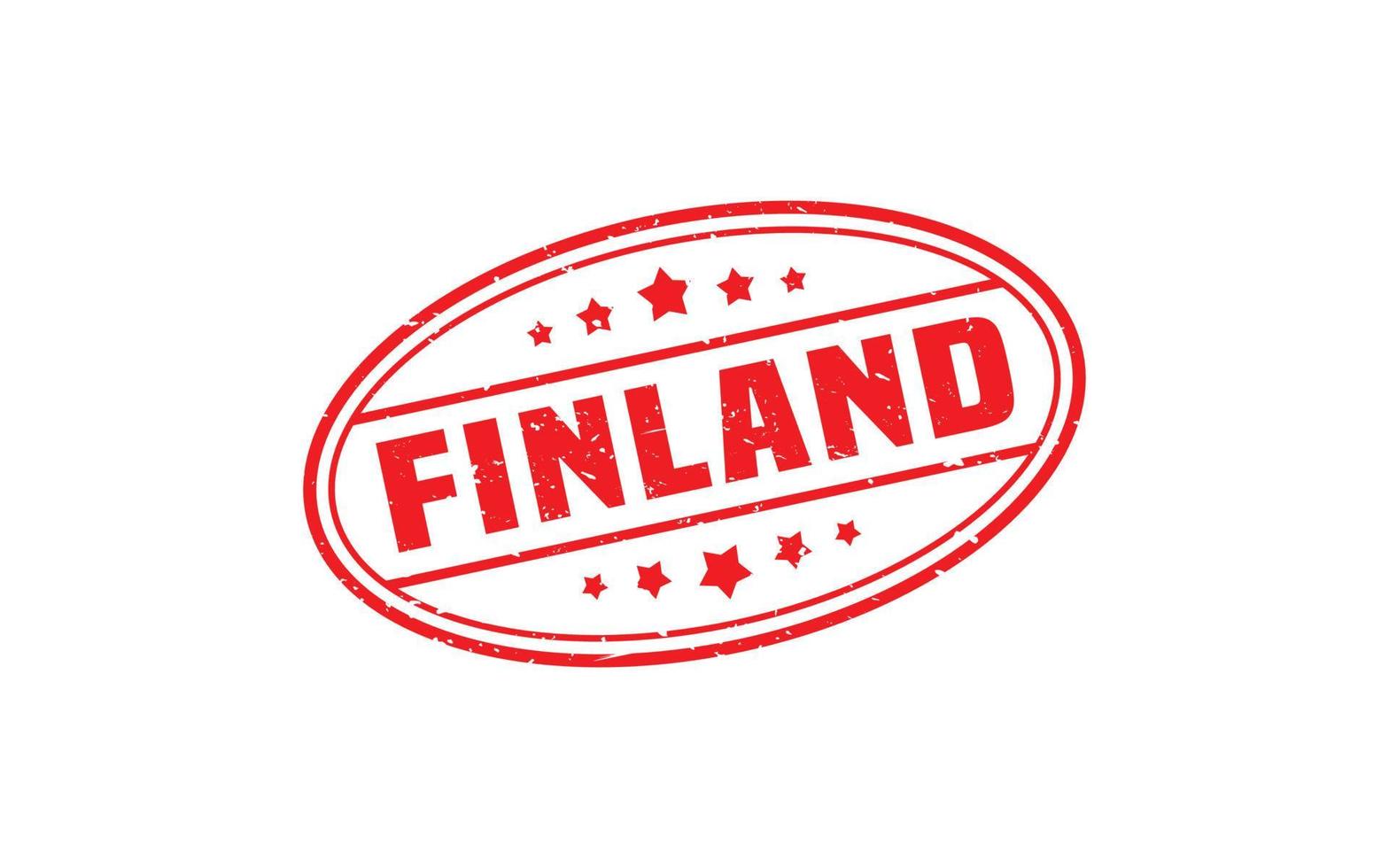 FINLAND stamp rubber with grunge style on white background vector