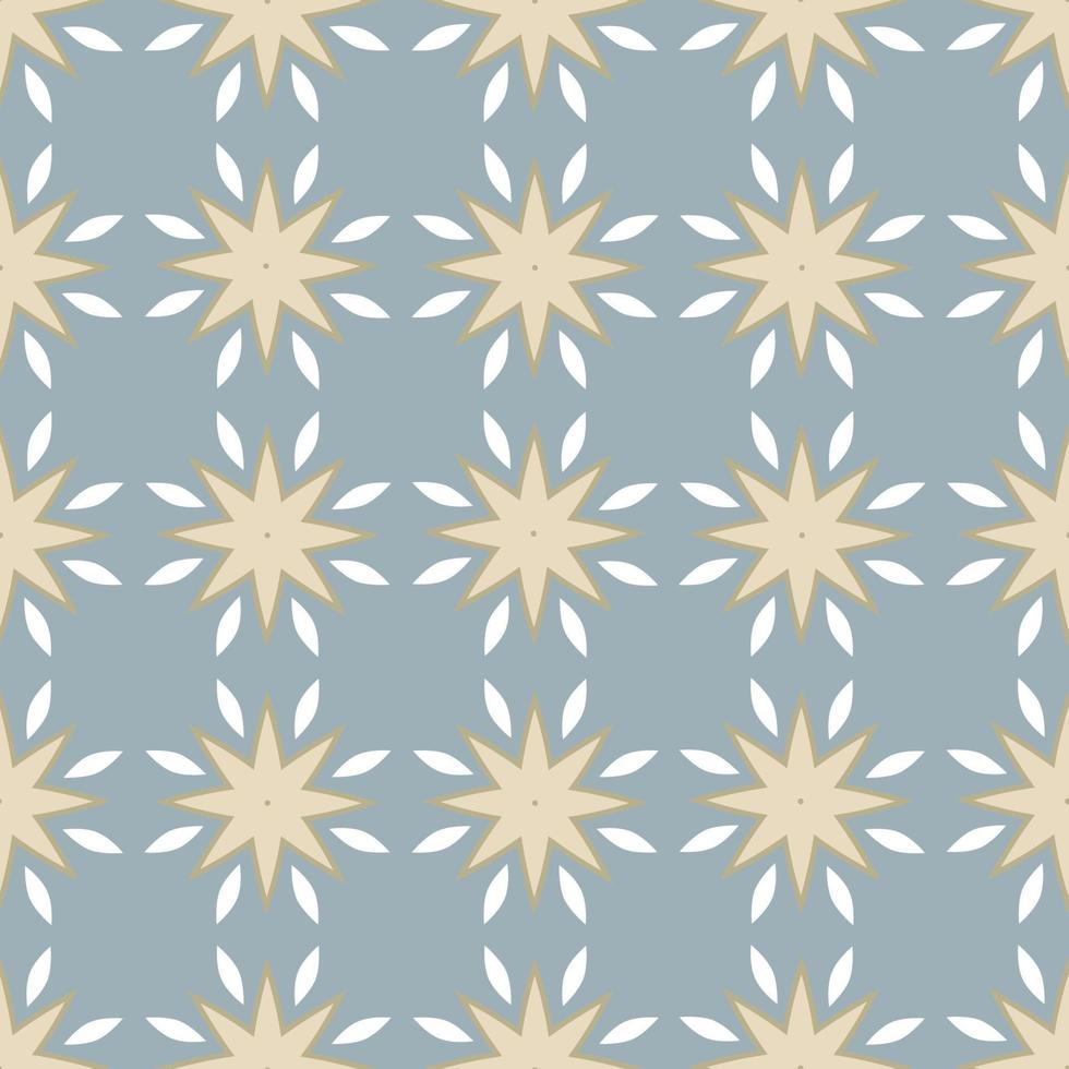 Abstract floral holiday seamless pattern. Floral ornamental texture. Artistic mosaic background vector