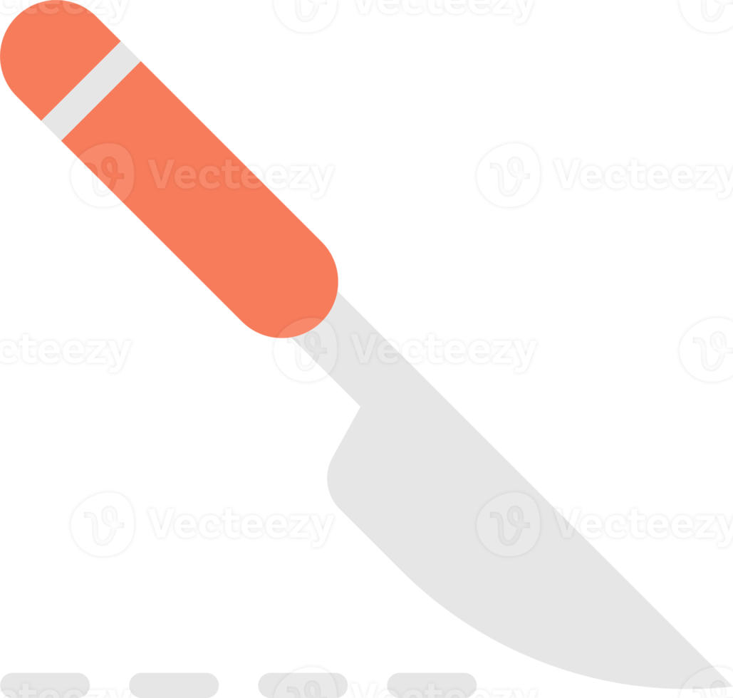 scalpel illustration in minimal style png