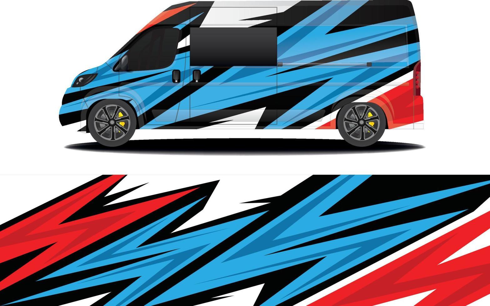 livery decal sticker designs for race cars, rally, buses, boats, camping vehicles and more vector