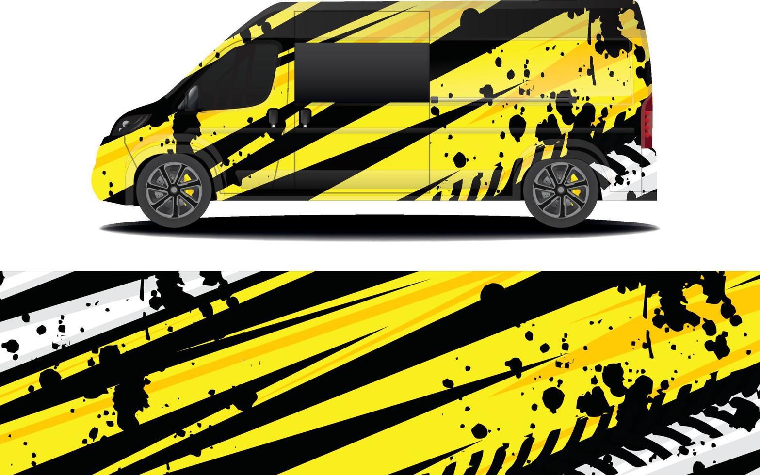 livery decal sticker designs for race cars, rally, buses, boats, camping vehicles and more vector
