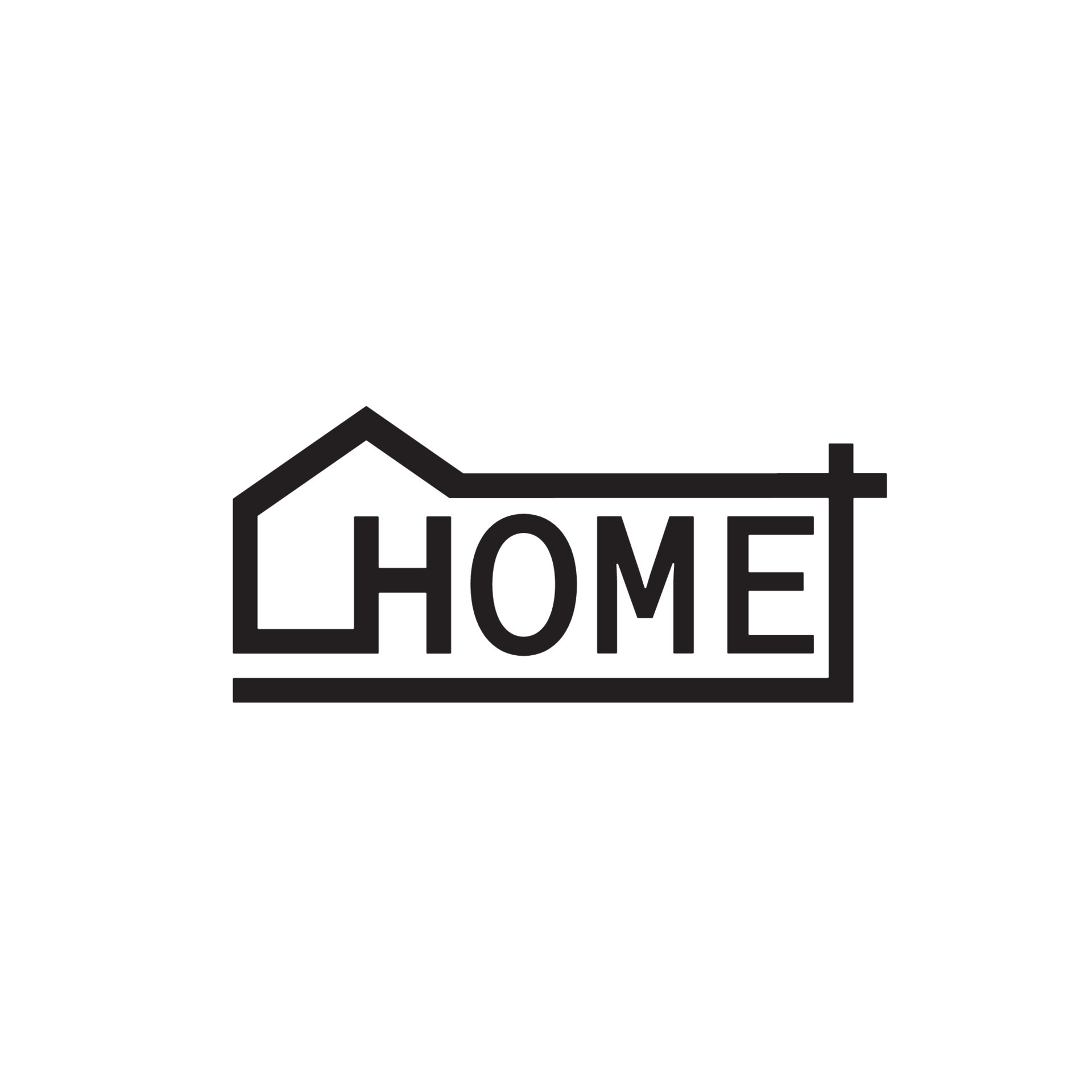 home repair real estate logo design symbol 15286056 Vector Art at Vecteezy