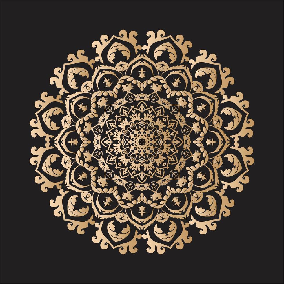 Mandala Design Decorative Pattern Decoration Snowflake vector