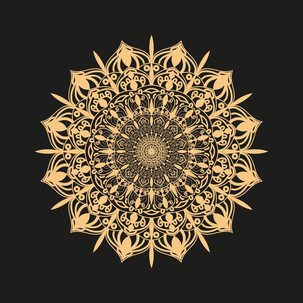Mandala Design Decorative Pattern Decoration Snowflake vector