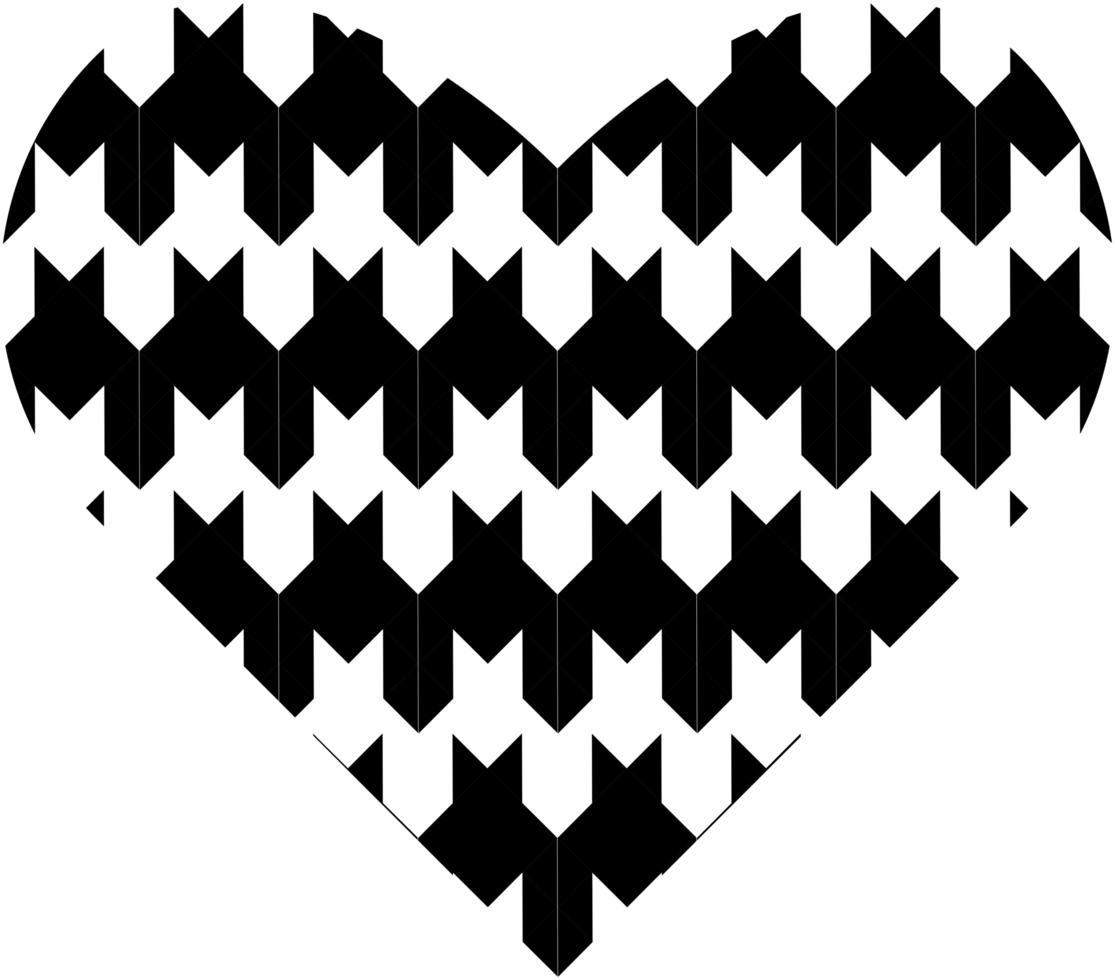 heart pattern icon png