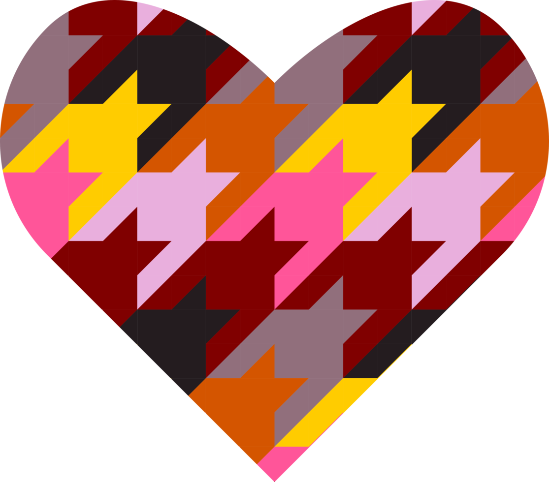 heart pattern icon png