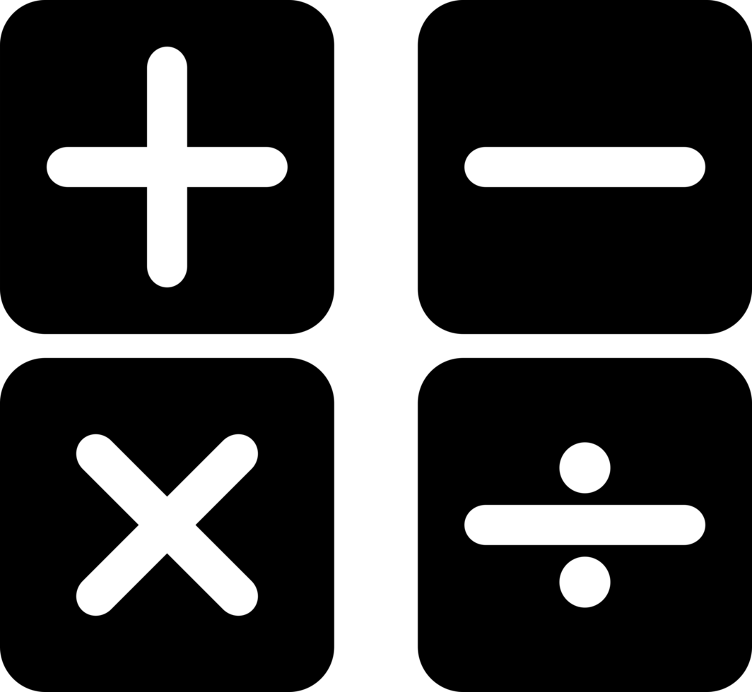 Plus Minus Multiply Divide Signs 15286985 PNG plus-minus-multiply-divide-signs-15286985-png