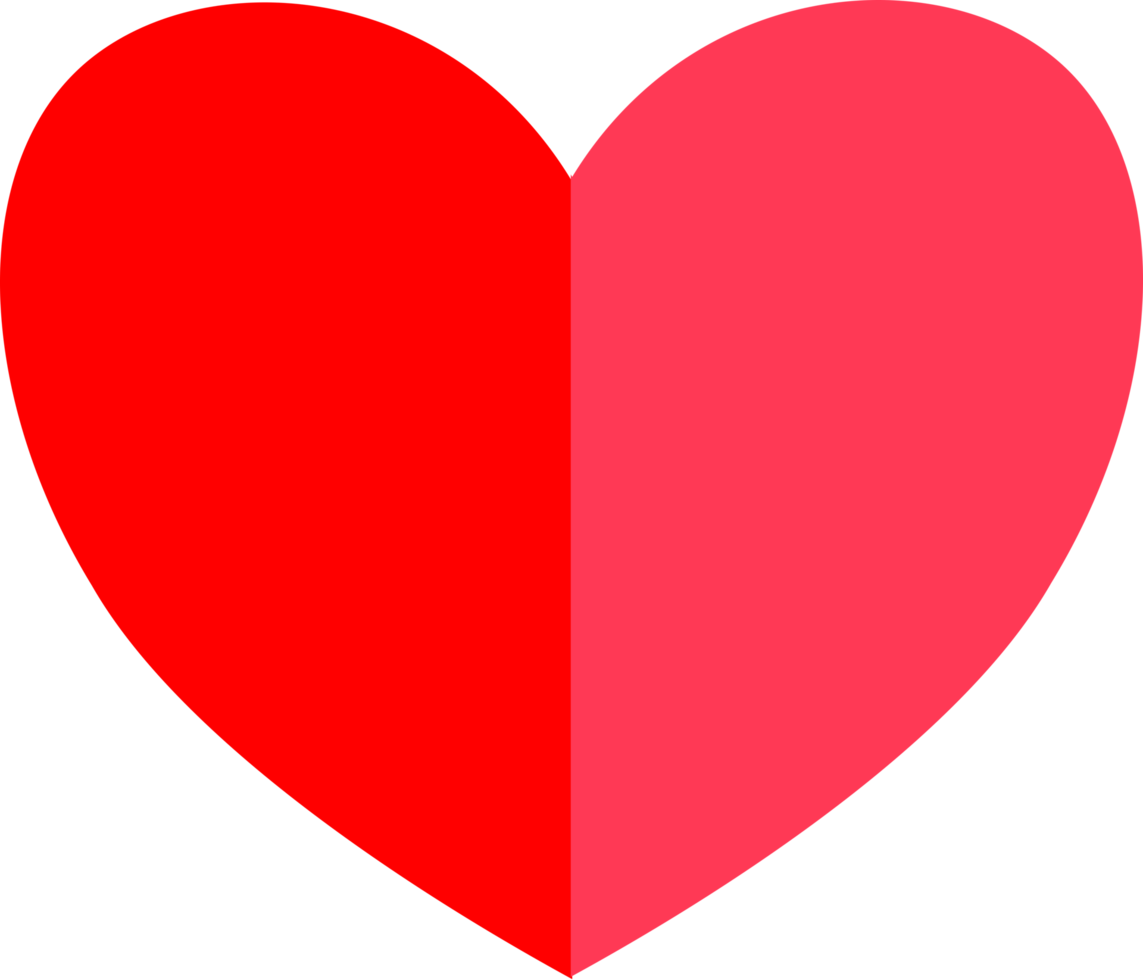 red heart icon png