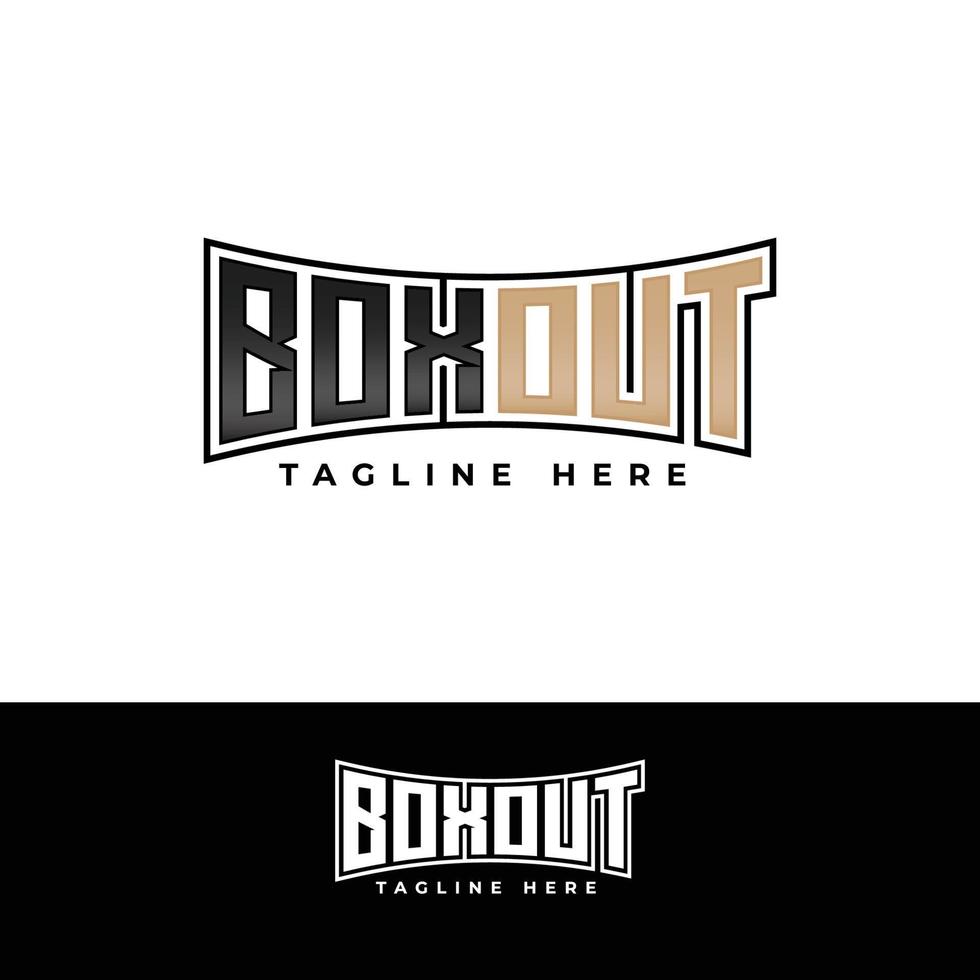 BoxOut Sports Logo vector