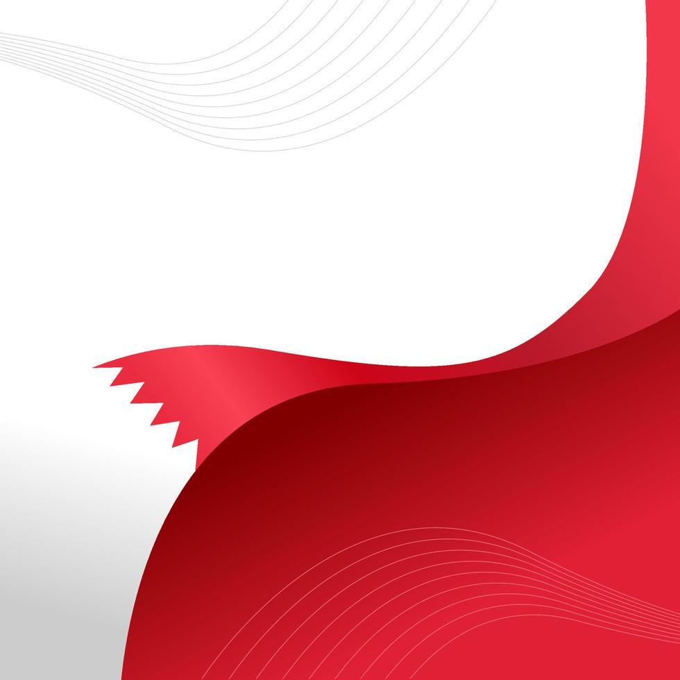 Bahrain national day celebration background. vector