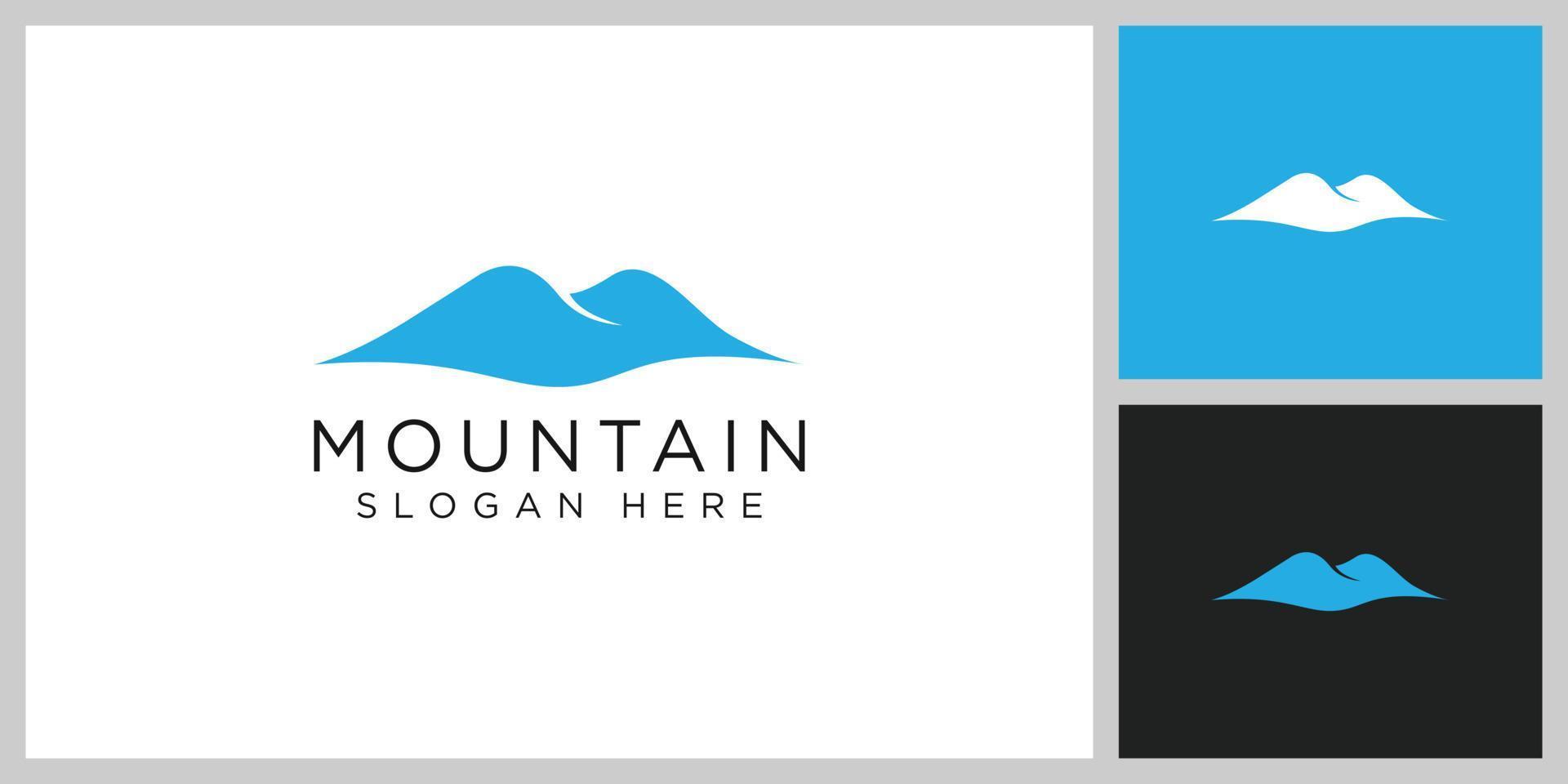 mountain logo vector design template