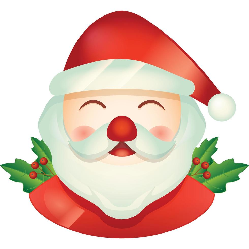 Santa Claus Sticker vector