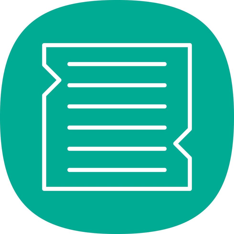 Inscription Vector Icon Design