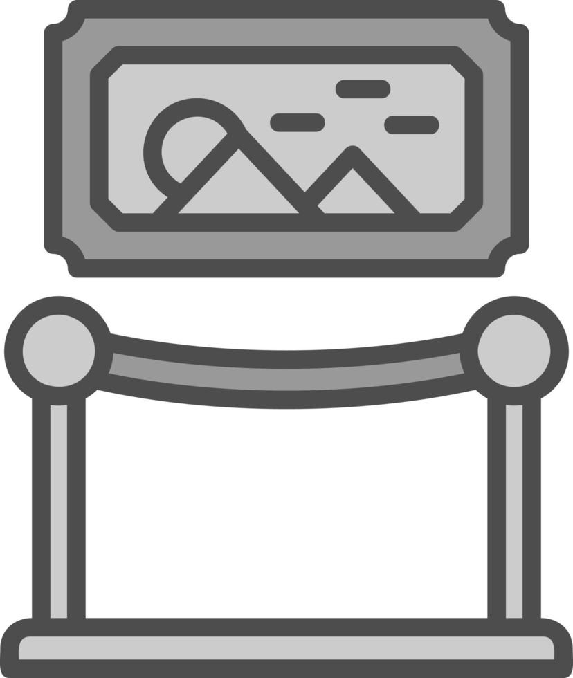 diseño de icono de vector de museo