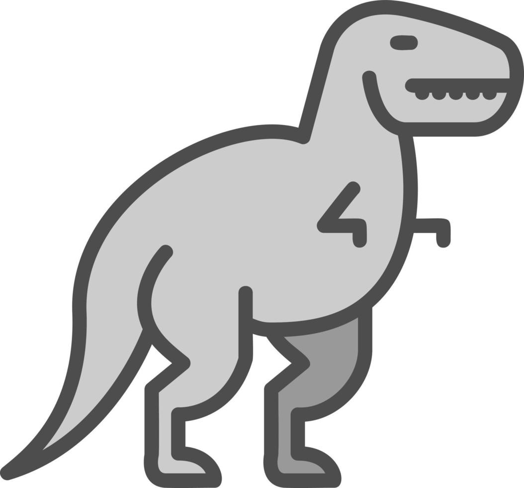 Dinosaur Vector Icon Design