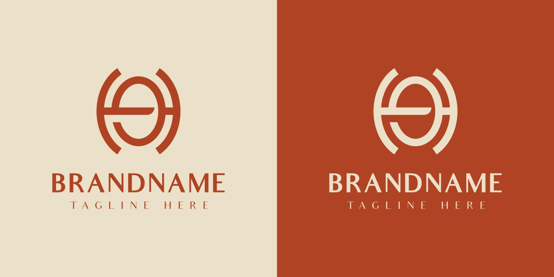 Letter H9 or HG Oval Logo, suitable for any business with H9 or HG initials. vector