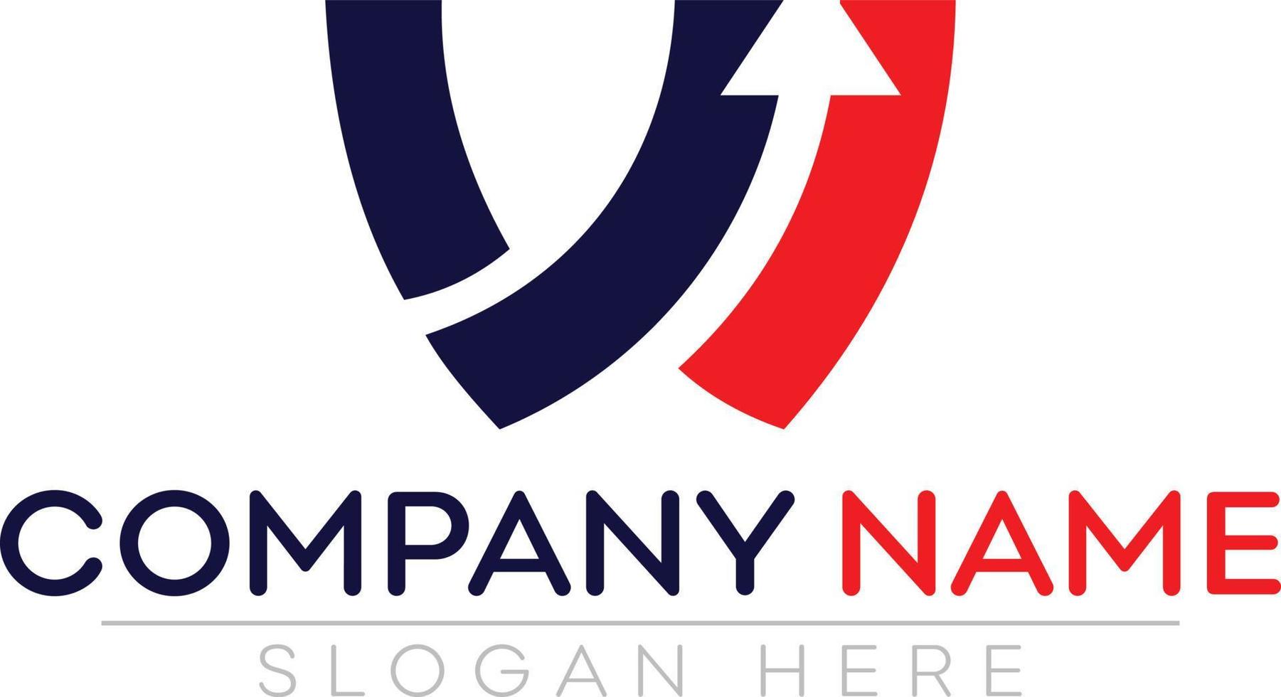 W Letter  typography logo design vector