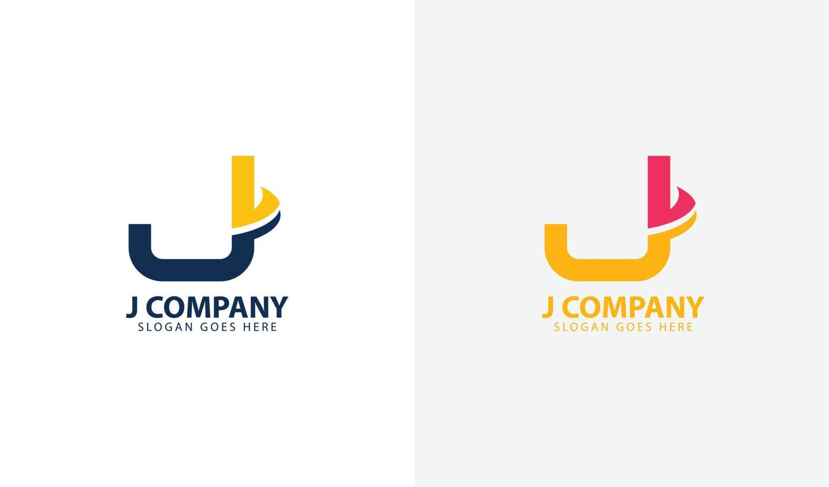 initials letter company logo template vector